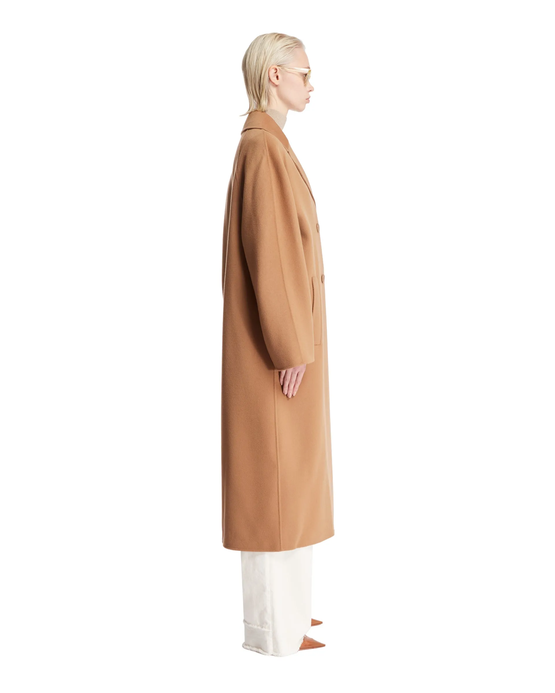 Beige Wool Coat