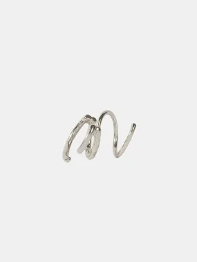 Bell Twirl Earring Silver