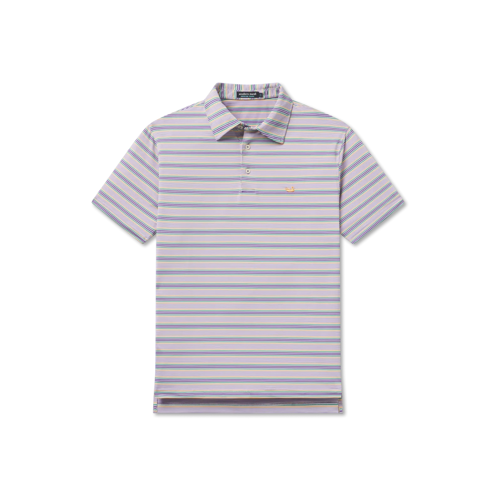 Bermuda Performance Polo - Pensacola Stripe