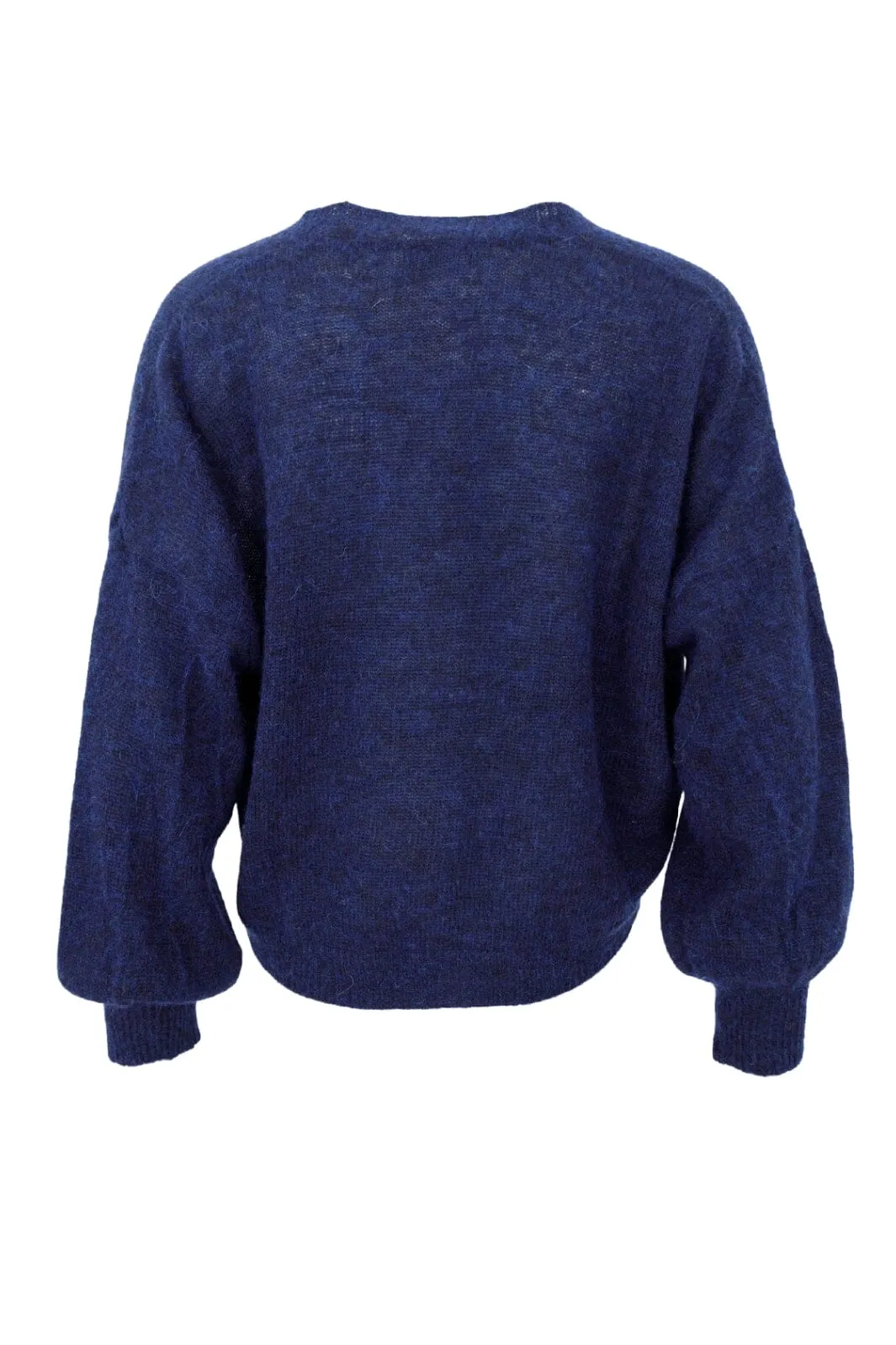 Black Colour - Bcdell Heavy Knit Cardigan - Navy