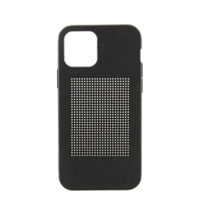 Black iPhone 12/iPhone 12 Pro Stitch Case