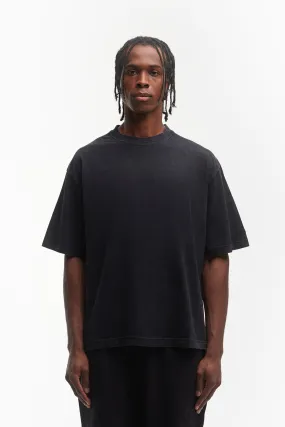 BLACK WASHED T-SHIRT