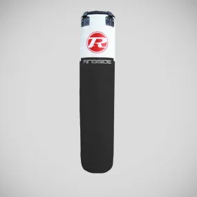 Black/White Ringside Buffalo Leather 6ft Punch Bag