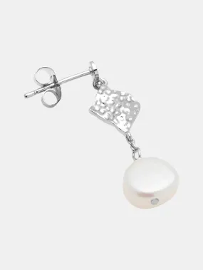 Boheme Pearl Earring Silver