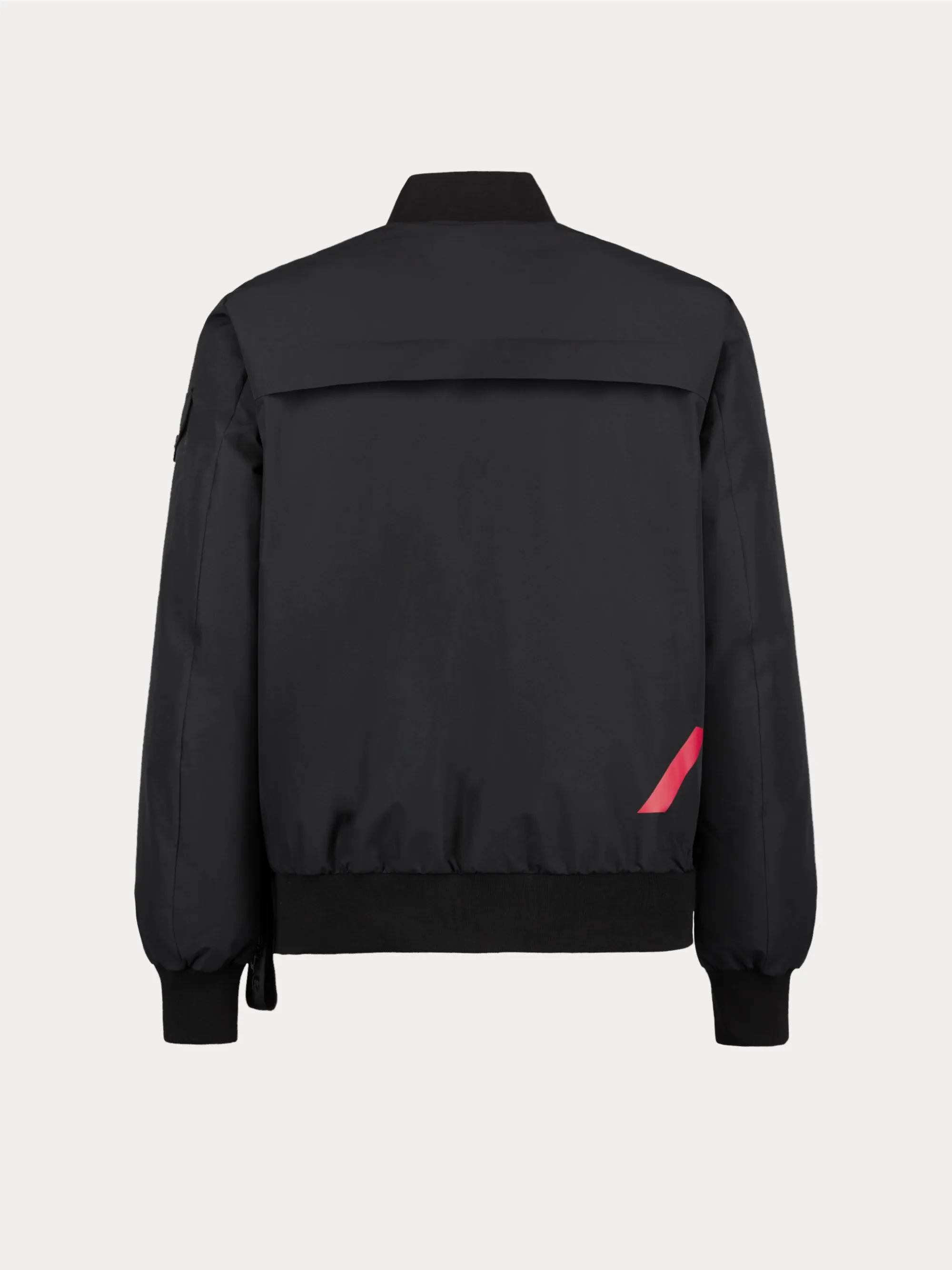 Bomber in Nylon Opaco Nero