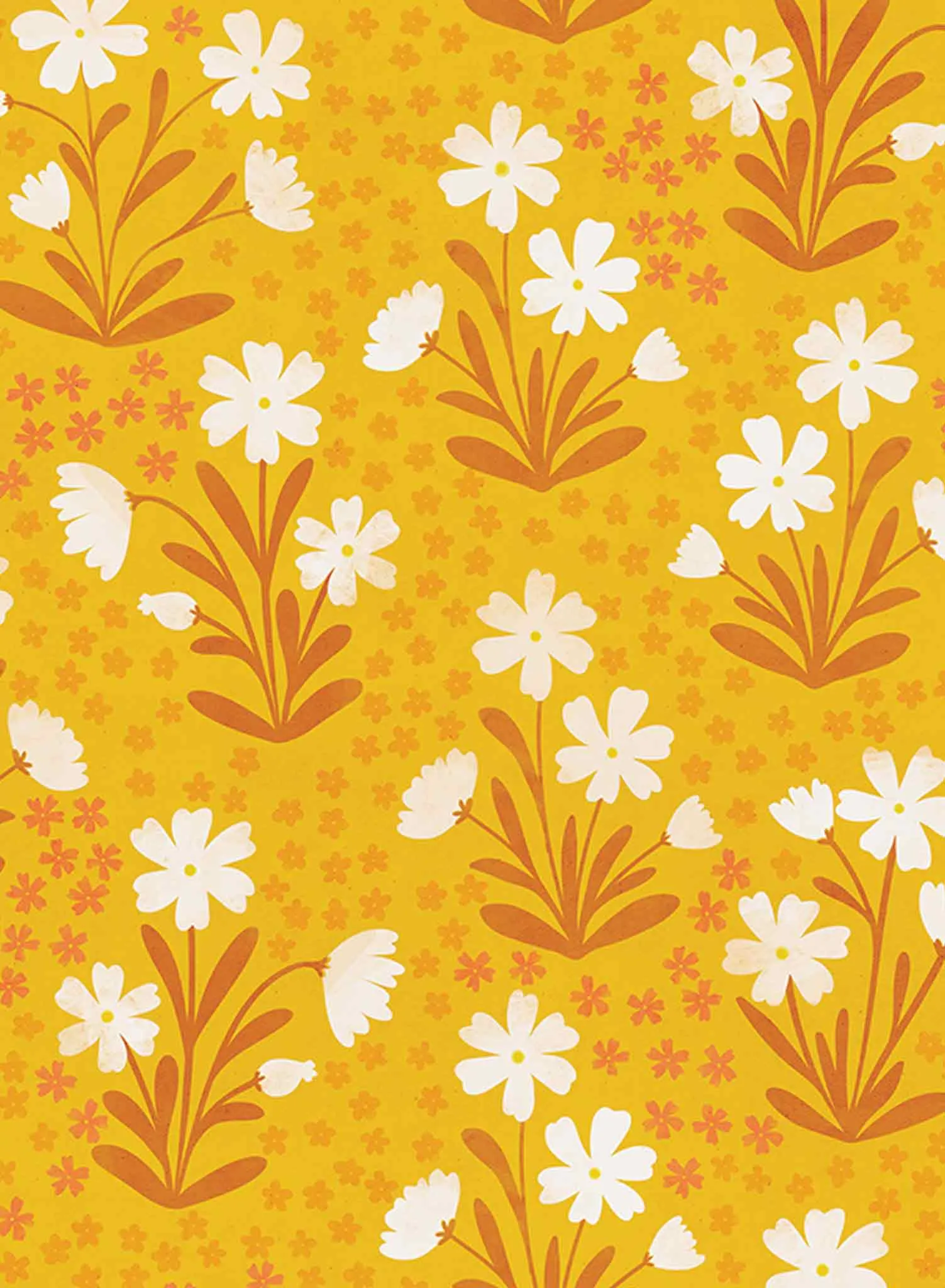 Botanical Bliss, Wallpaper