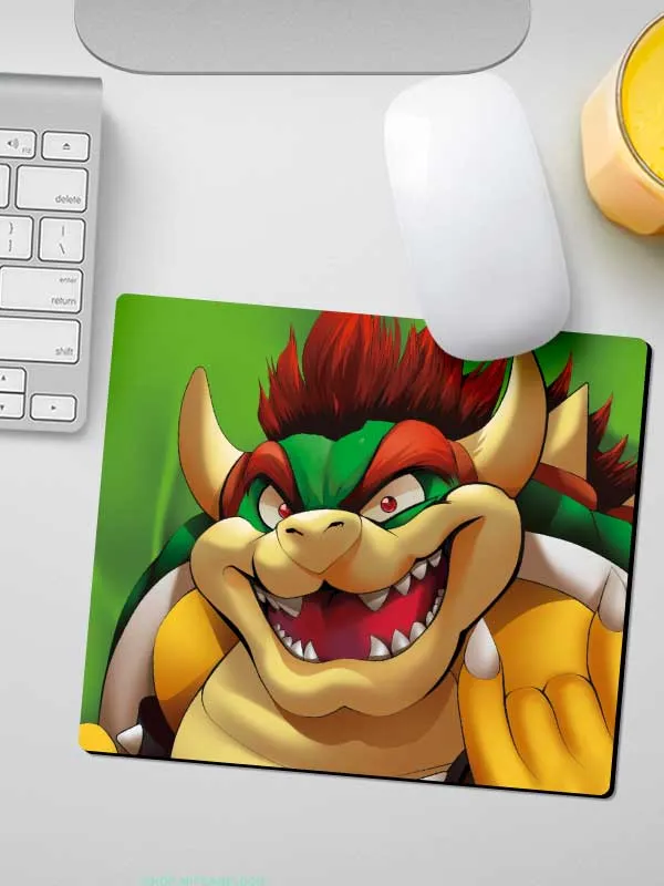 Bowser v1 Flat mouse pad