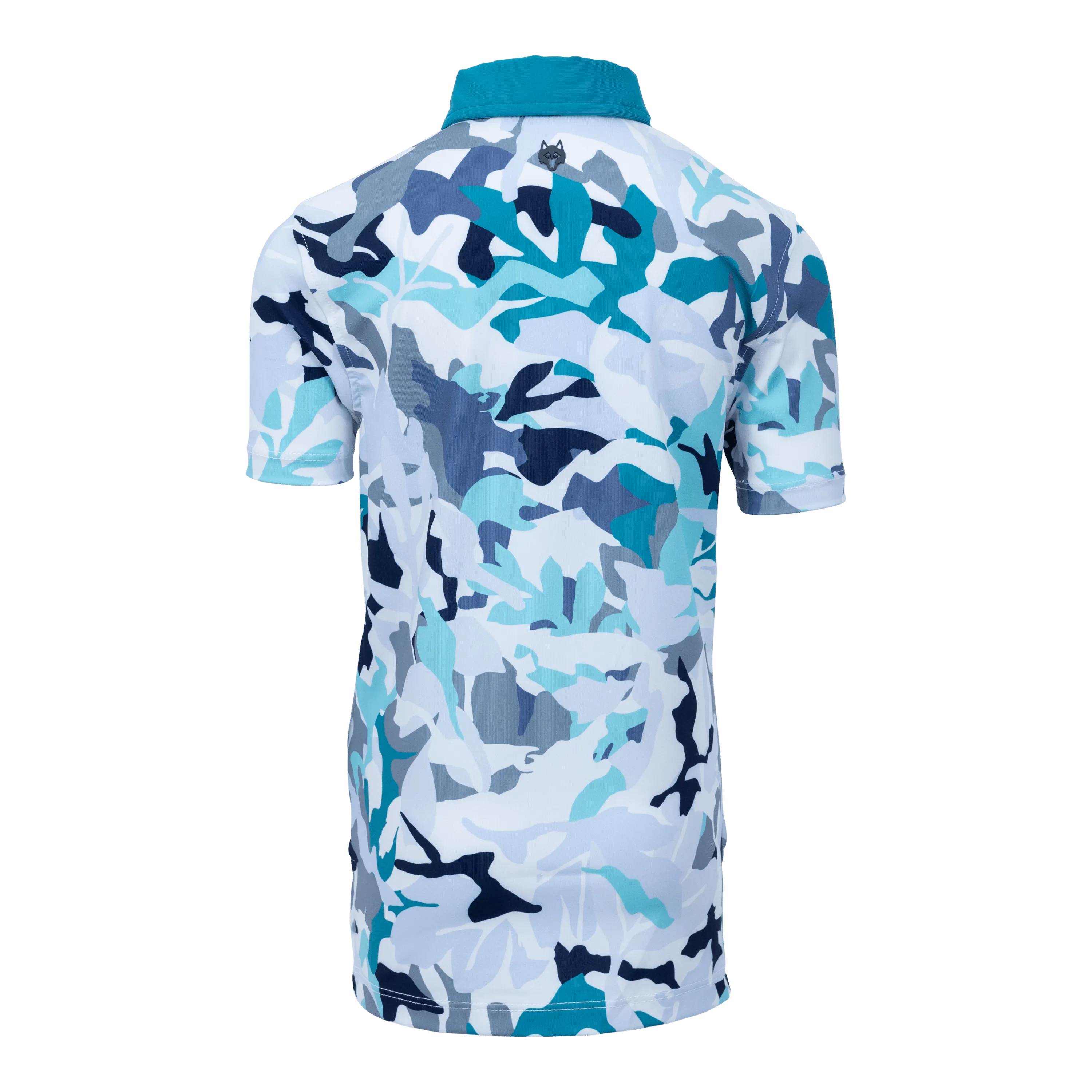 Boy's Forest Camo Polo