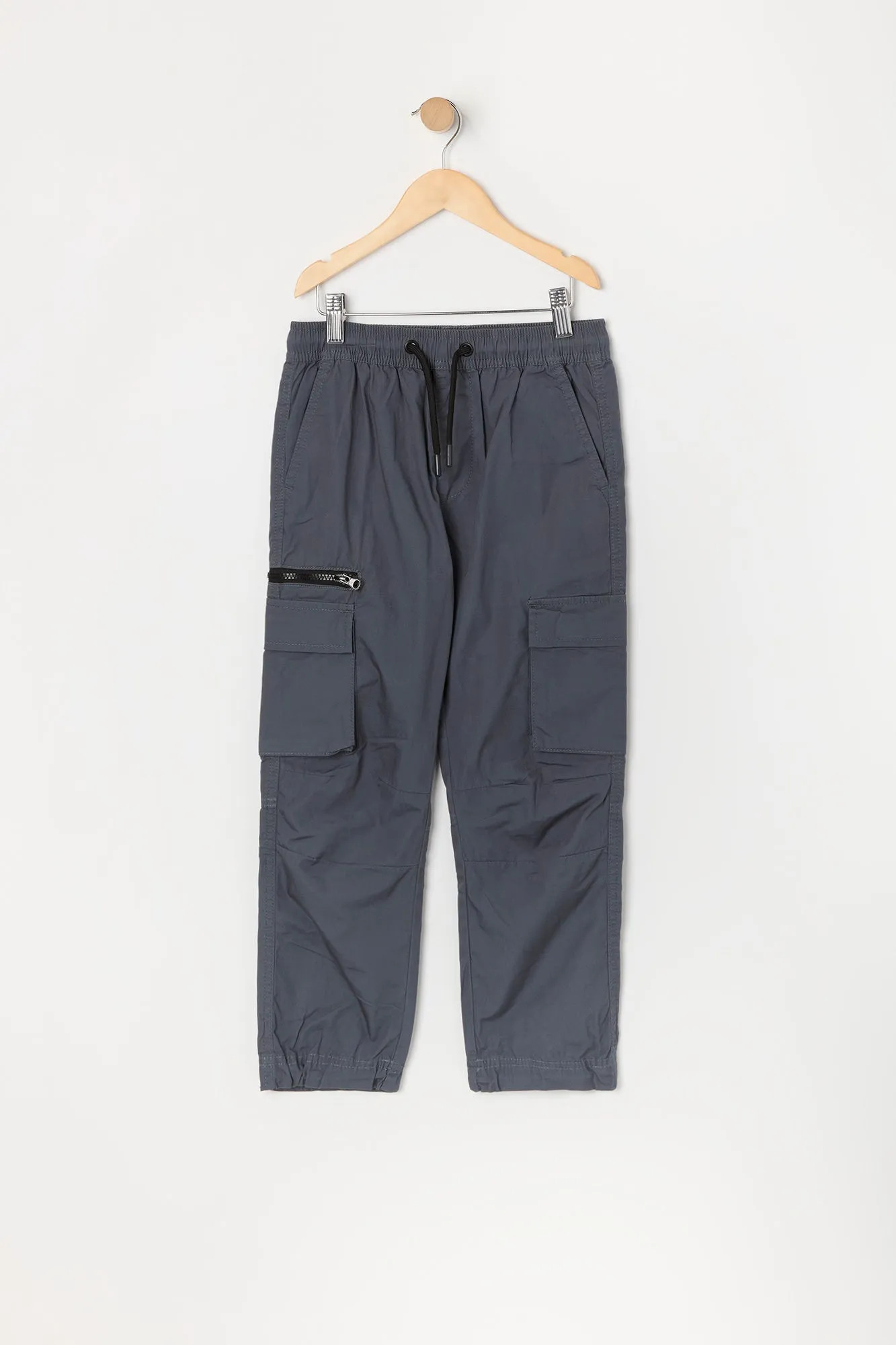 Boys Zip Pocket Cargo Jogger