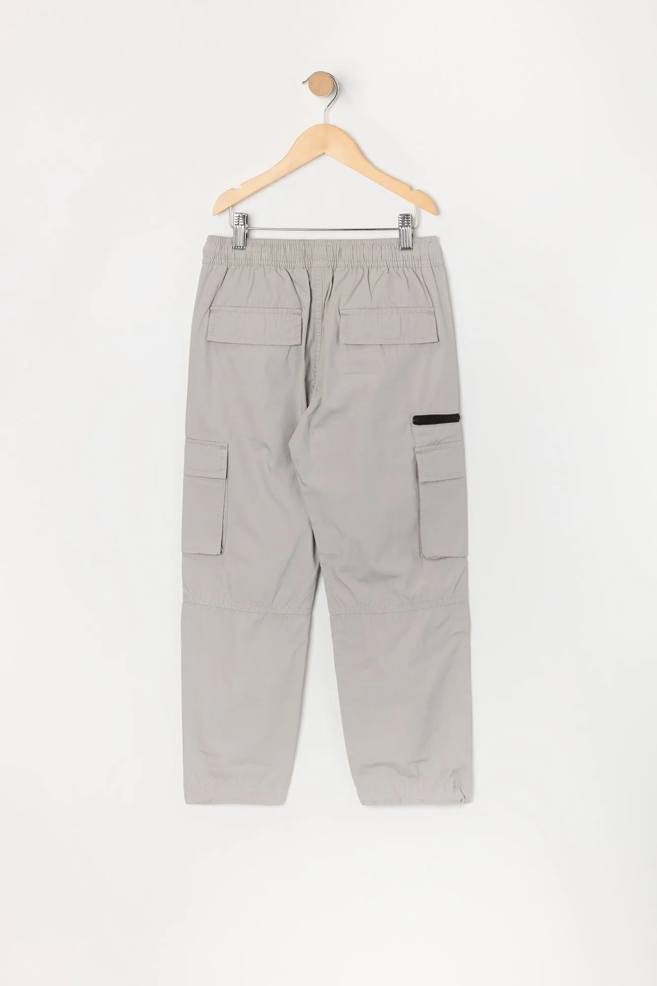 Boys Zip Pocket Cargo Jogger