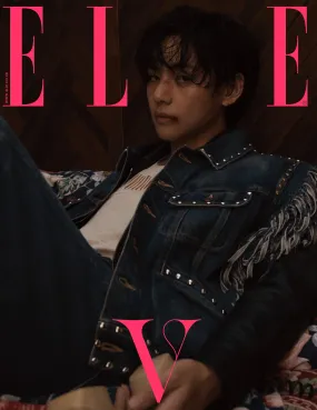 BTS V Cover : ELLE Korea Magazine April 2023