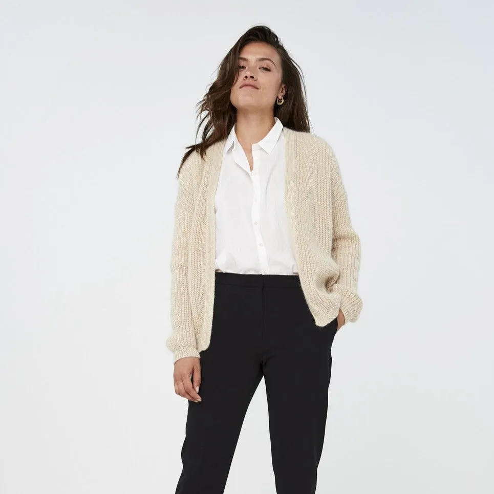 By-Bar Lara Solid Cardigan