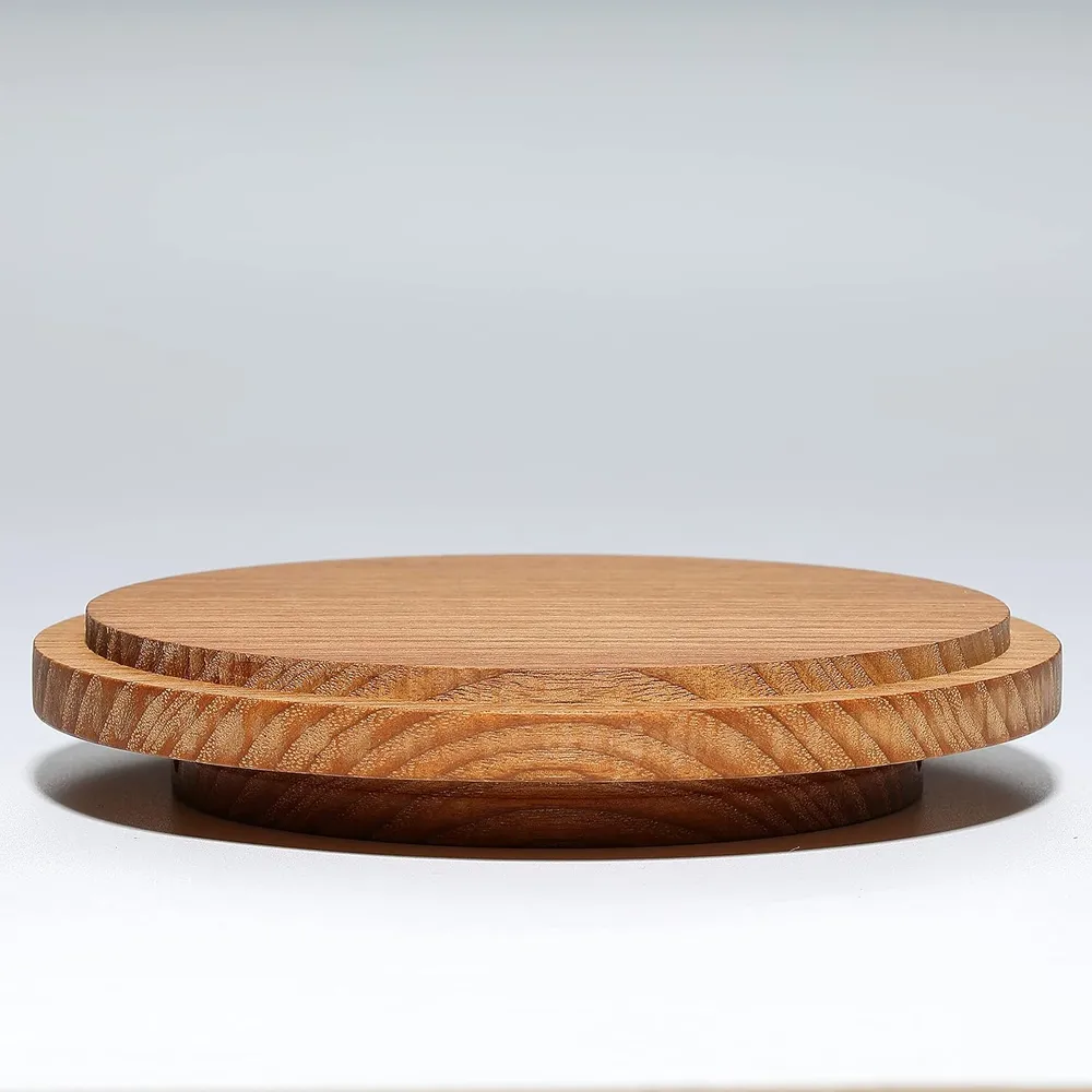 Campingmoon Wood Cover Heat Insulation Anti Scalding Bowl Pad