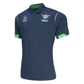 Canberra Raiders 2024 Mens Polo Shirt NRL Rugby League by ISC