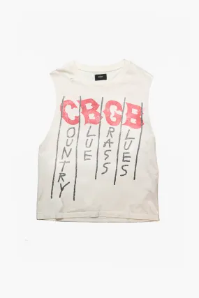 CBGB GRAFFITI VINTAGE TANK