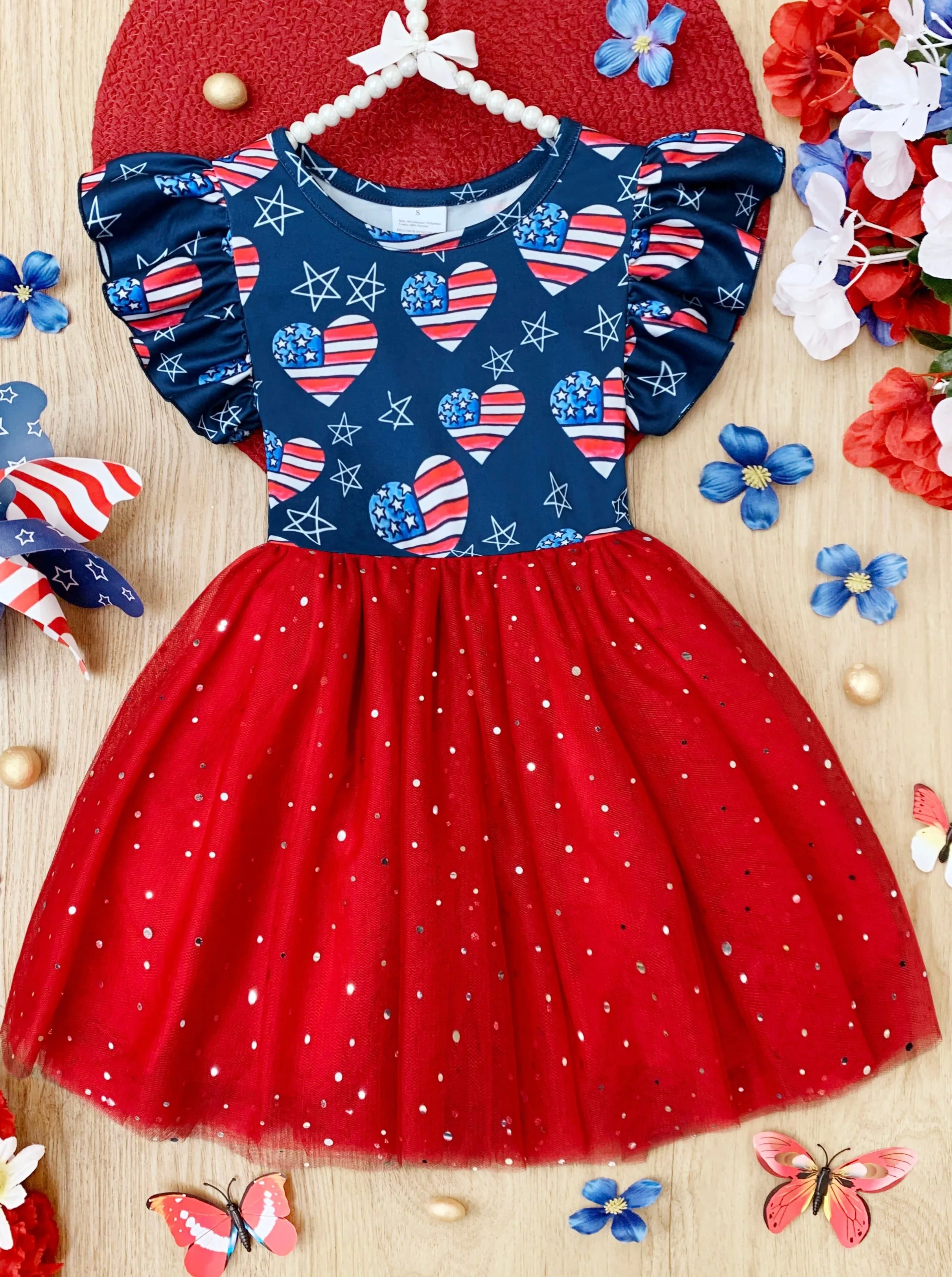 Celebrate Freedom Sparkle Tutu Dress