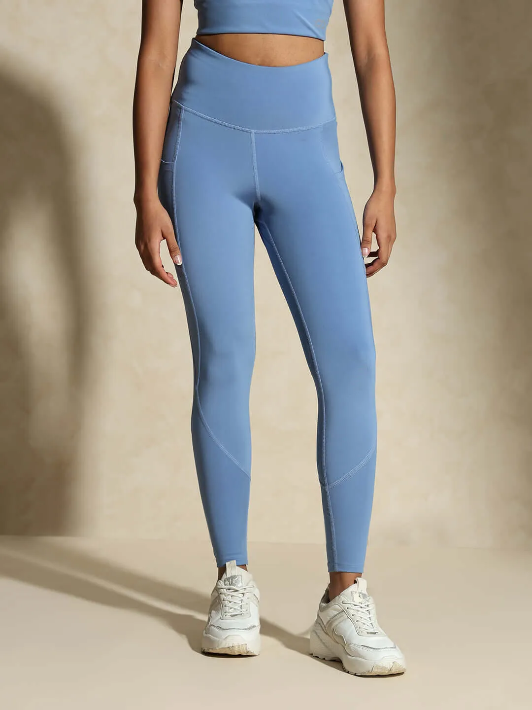 Cerulean High Impact Action Bra & Aura Leggings