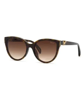 Chopard Women's Brown Gradient Cat-eye Sunglasses