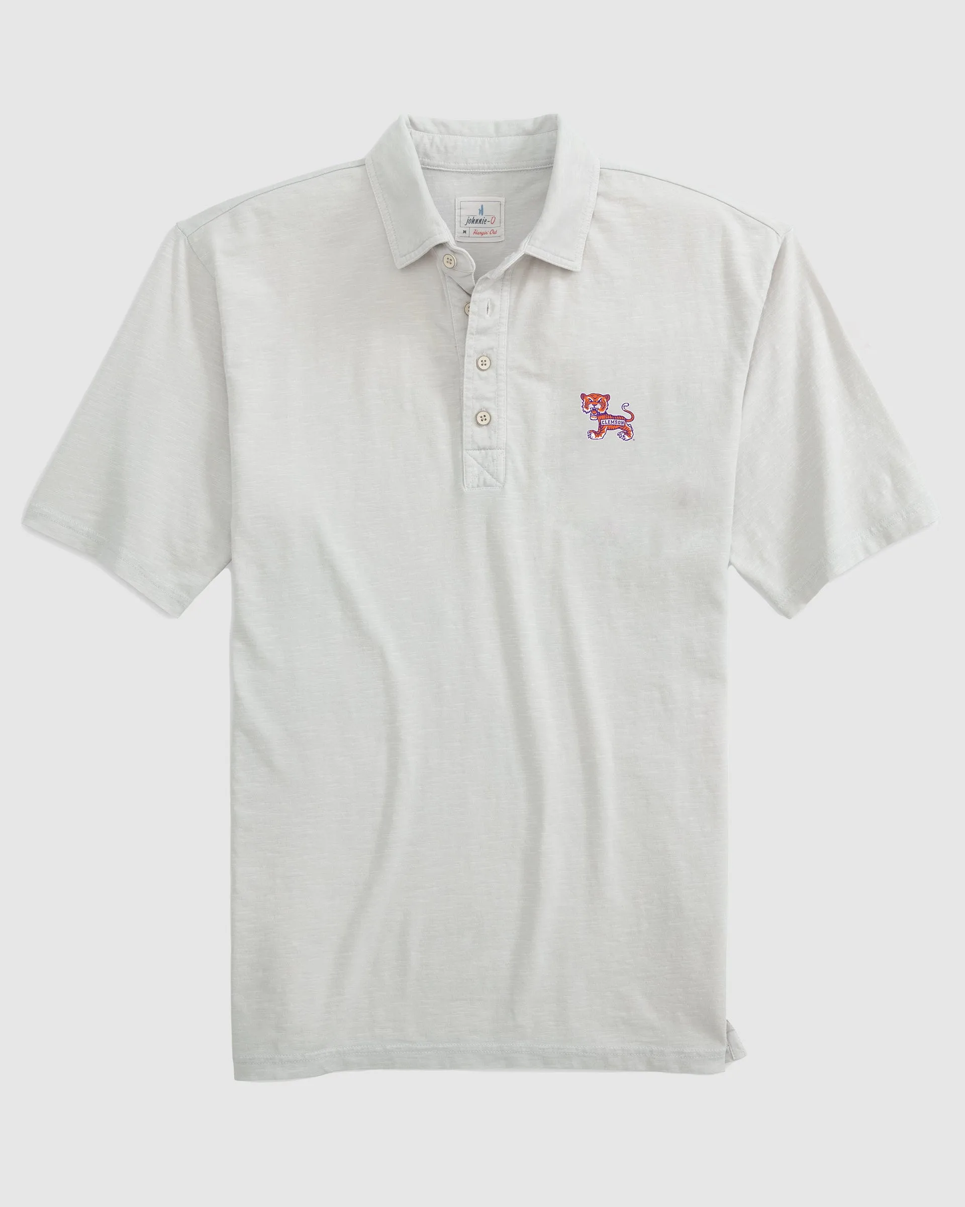 Clemson Coastal Wash Original Polo - Vault Logo