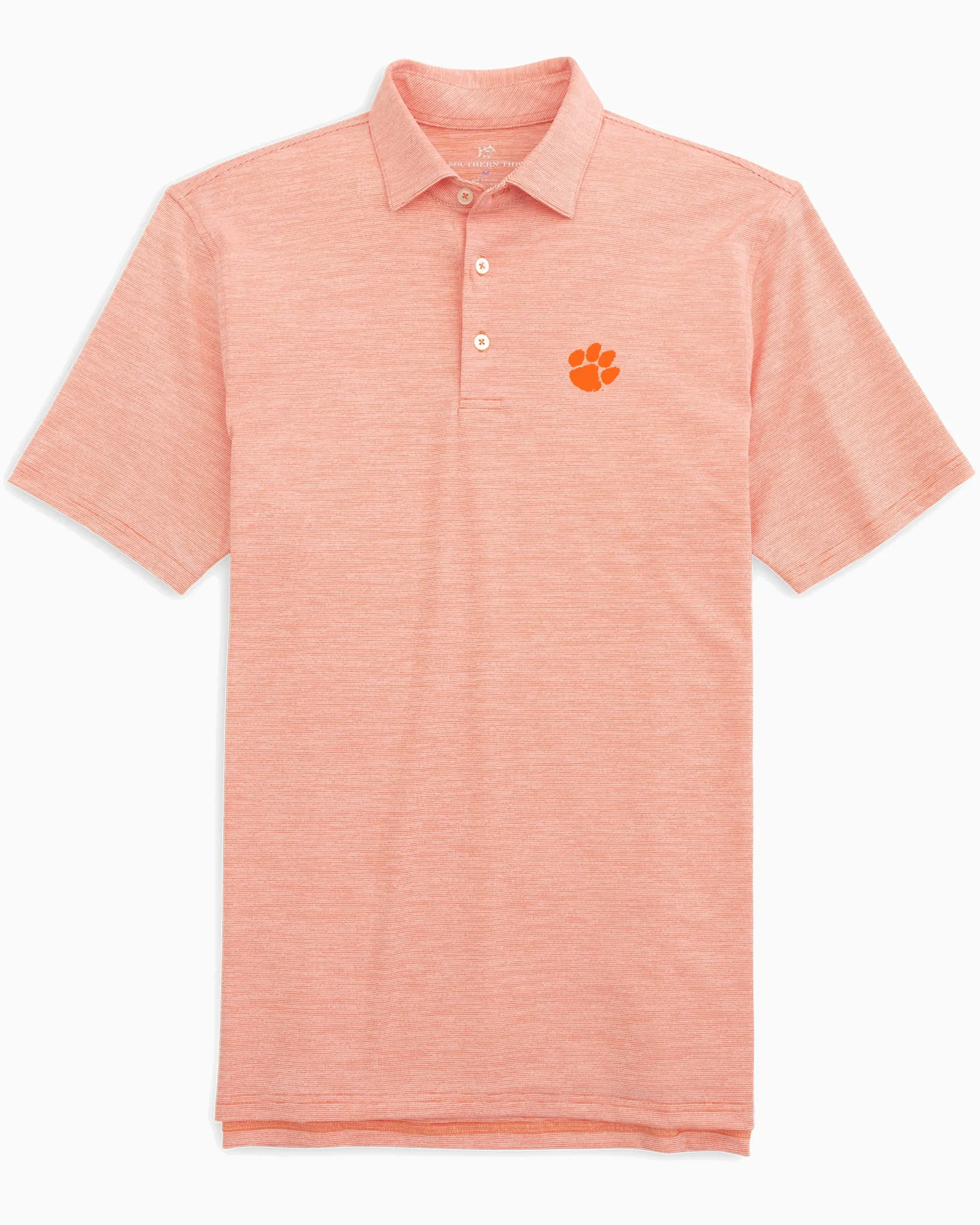 Clemson Tigers Driver Spacedye Polo Shirt