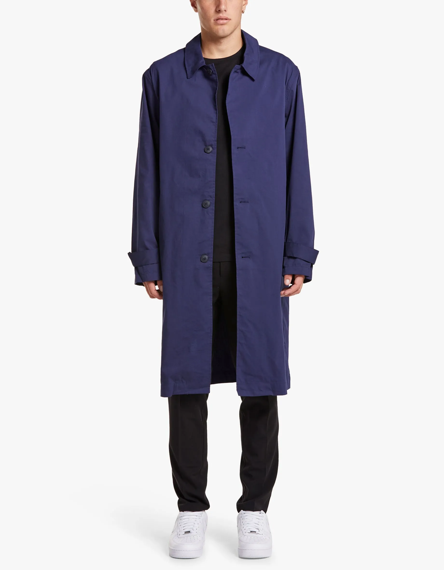 Clyde Trench Coat - Ocean