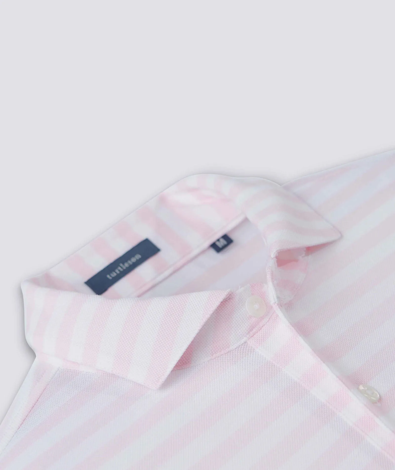 Cole Cotton Stripe Performance Polo