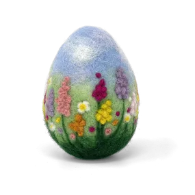 Cottage Garden Egg Needle Felting Craft Kit