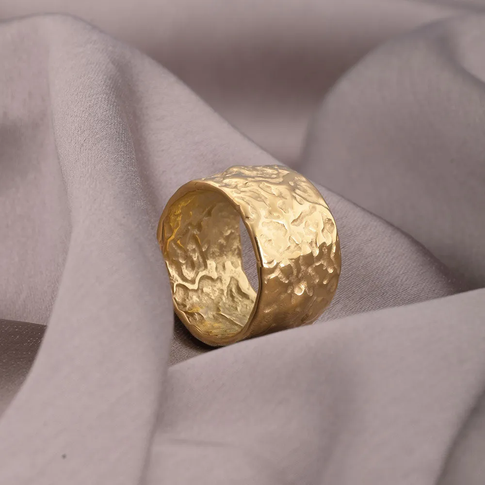 Crumble Paper Texture Ring