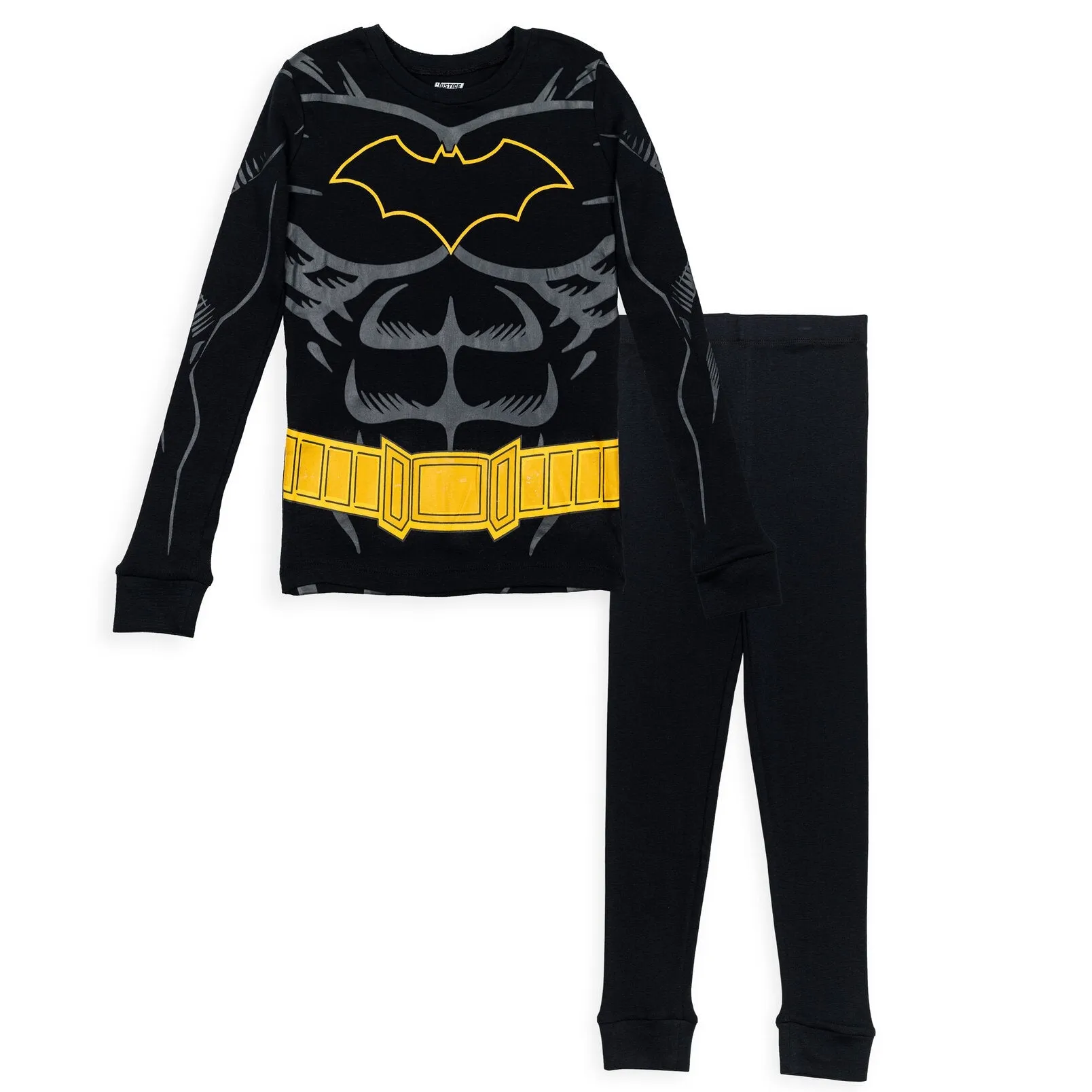 DC Comics Justice League Batman Cosplay Pullover Pajama Shirt Pants Sleep Set