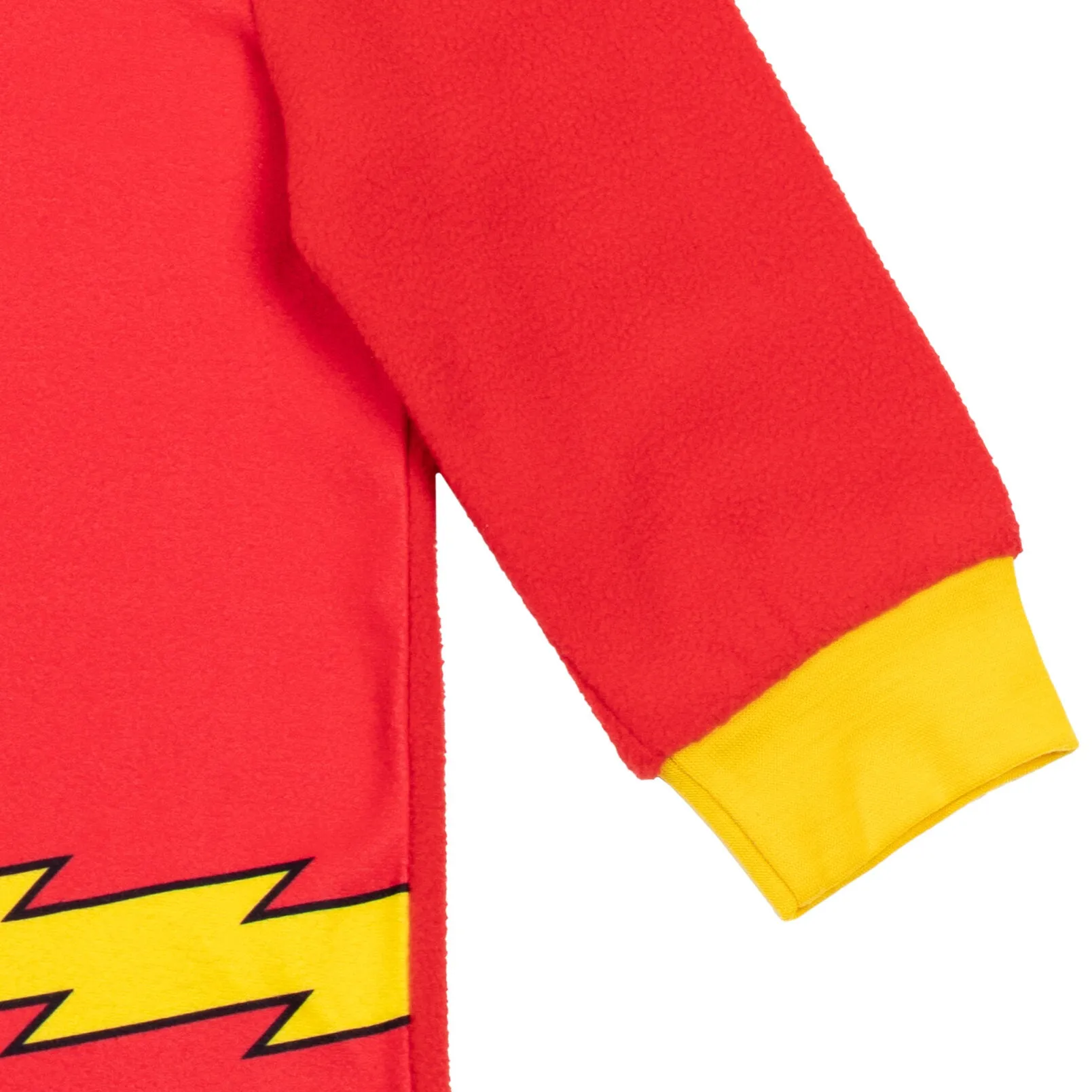 DC Comics Justice League The Flash Fleece Zip Up Pajama Coverall