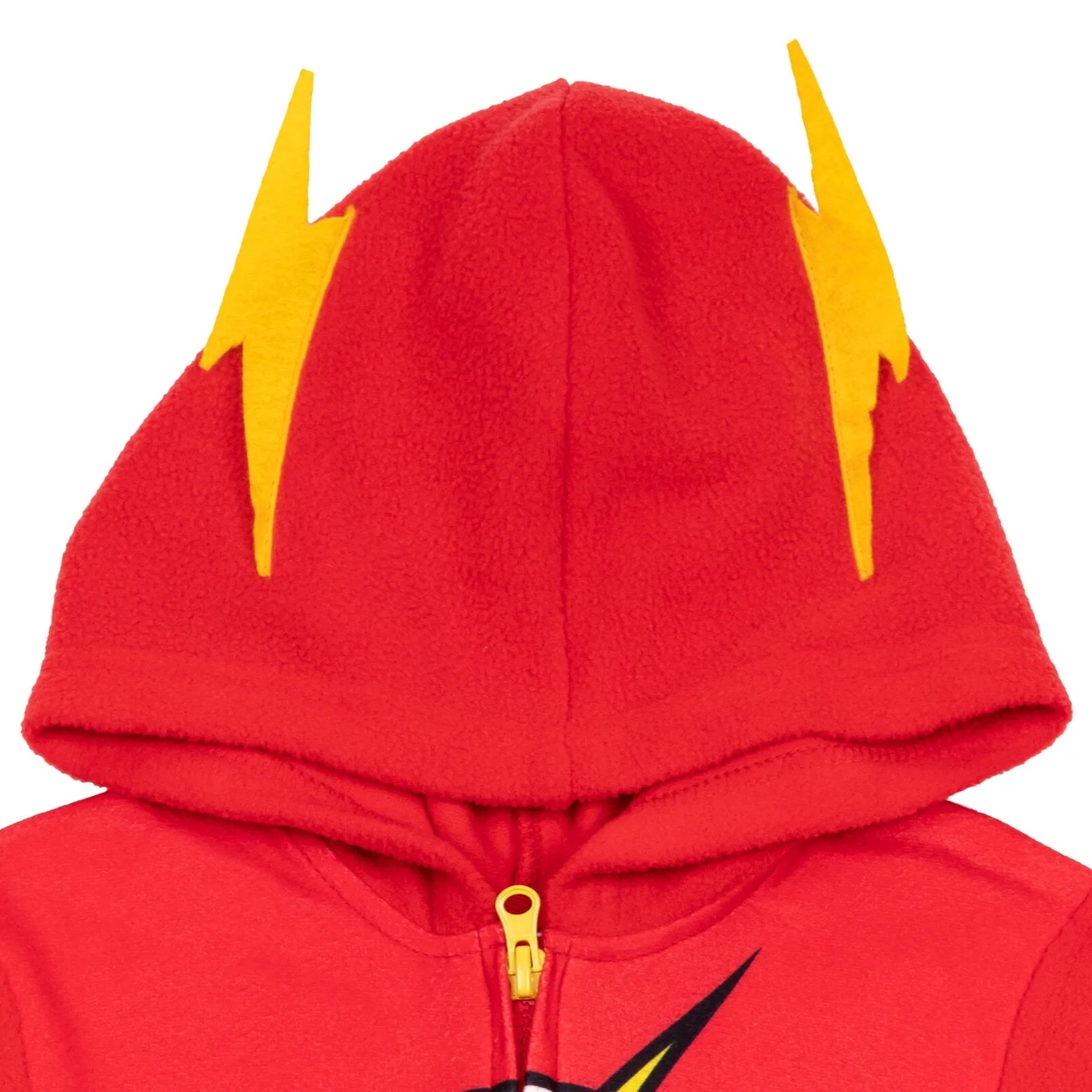 DC Comics Justice League The Flash Fleece Zip Up Pajama Coverall