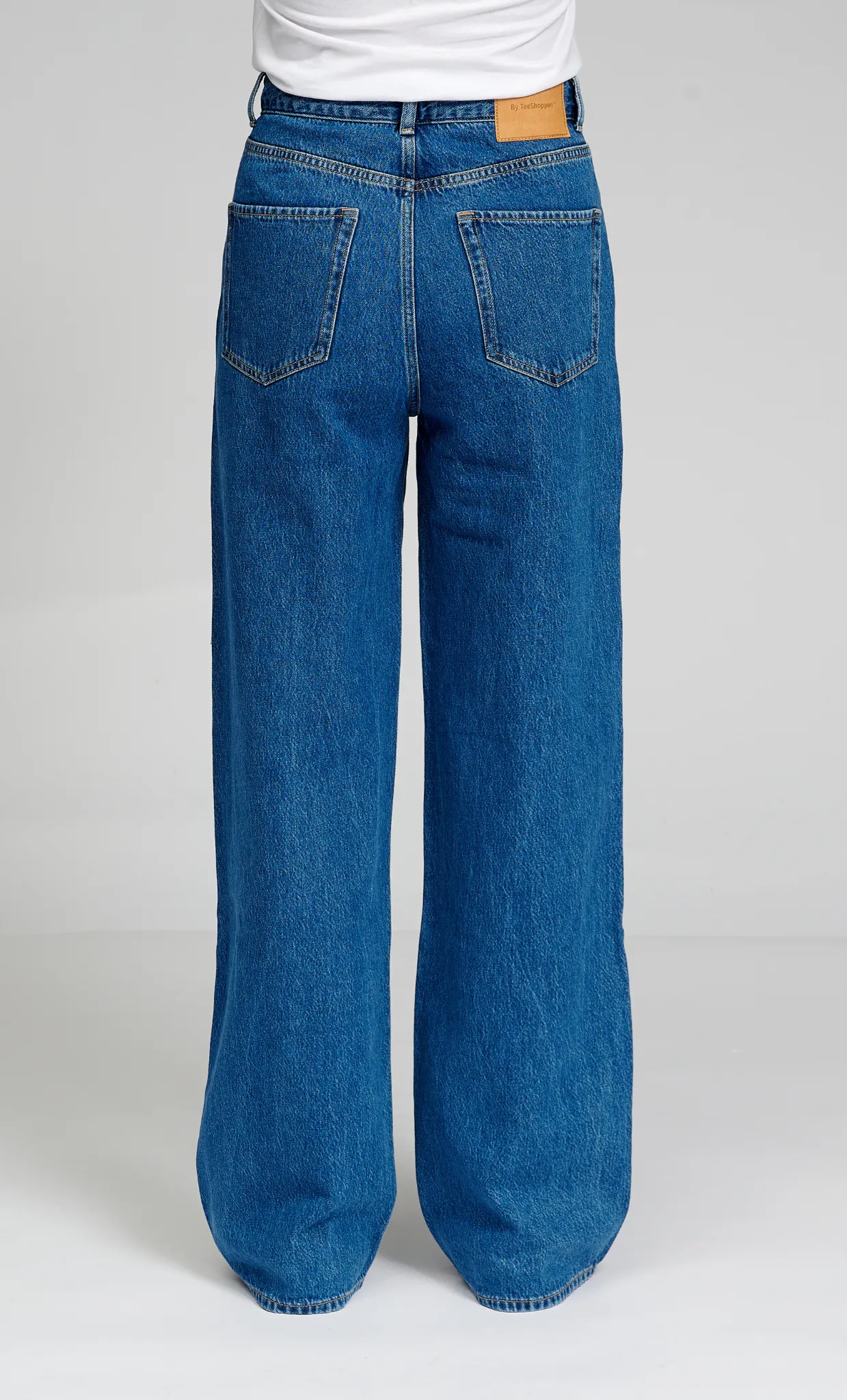 De Originale Performance Wide Jeans - Medium Blue Denim