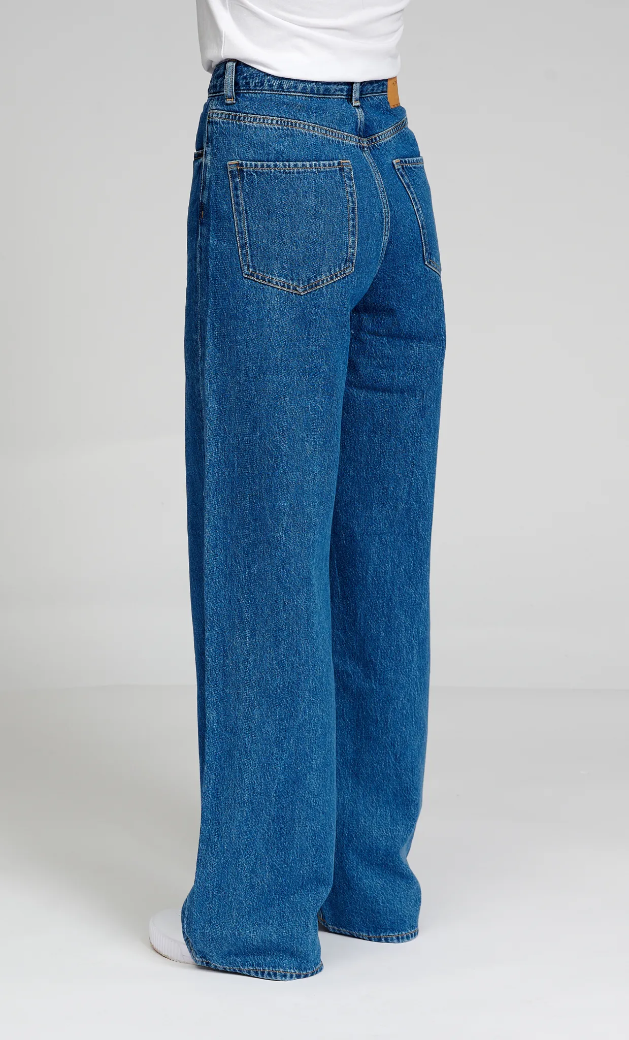 De Originale Performance Wide Jeans - Medium Blue Denim