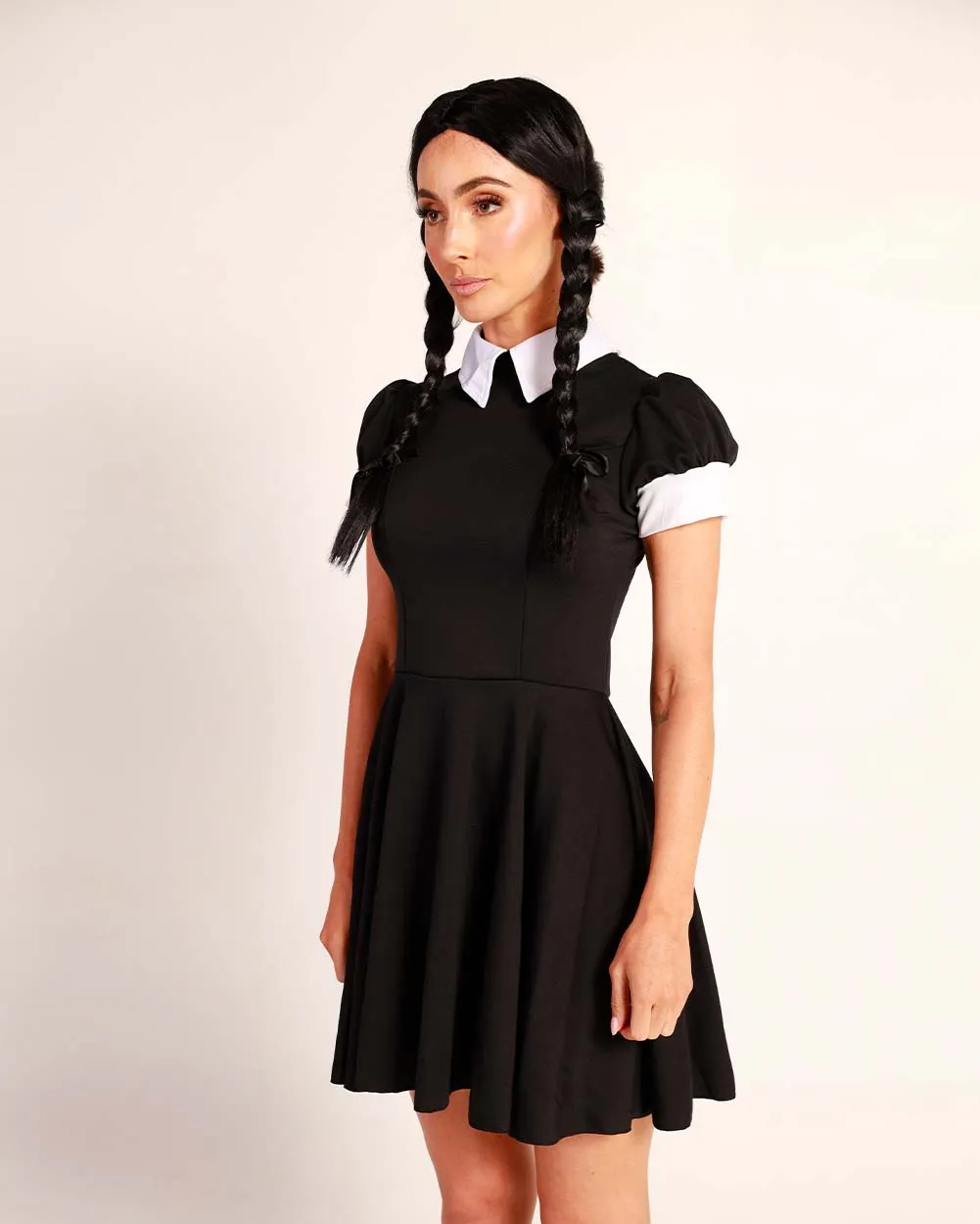 Do I Look Disturbing Collar Dress Costume Set