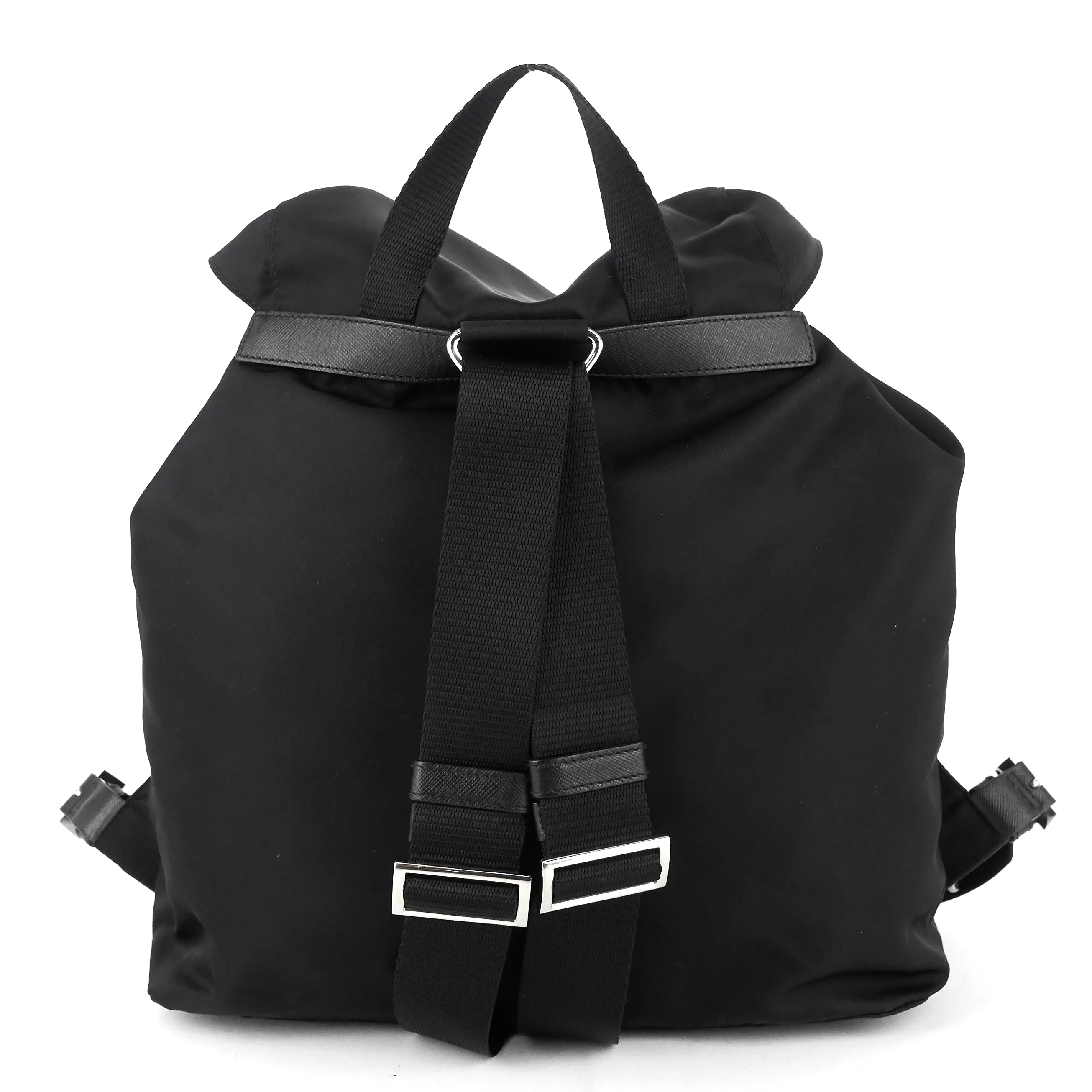 Drawstring Nylon Backpack Bag