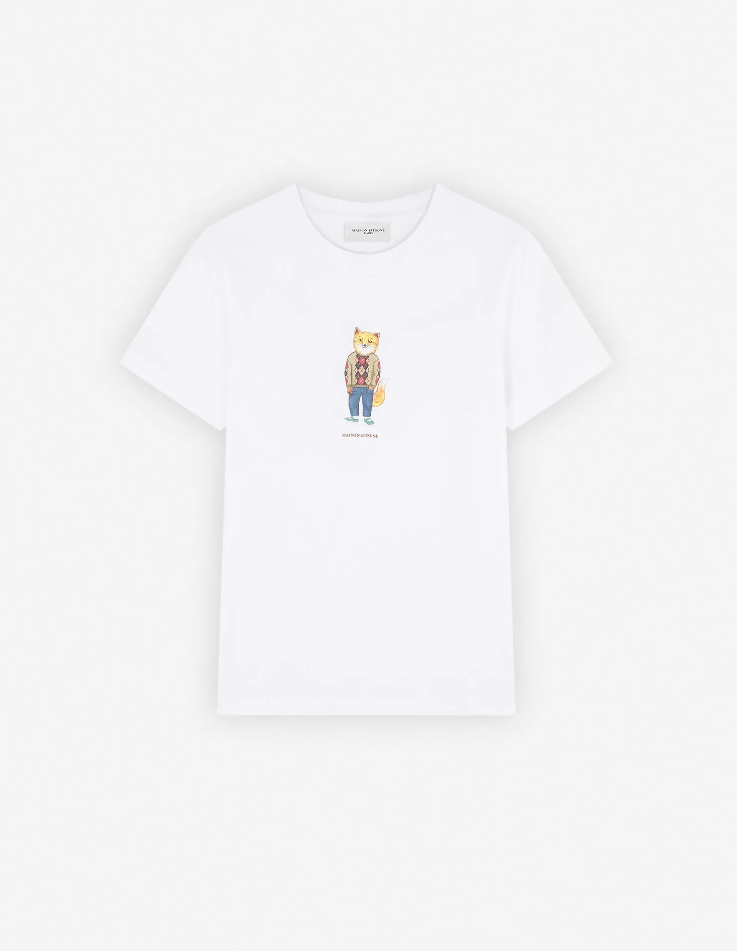 Dressed Fox Regular Tee-shirt White