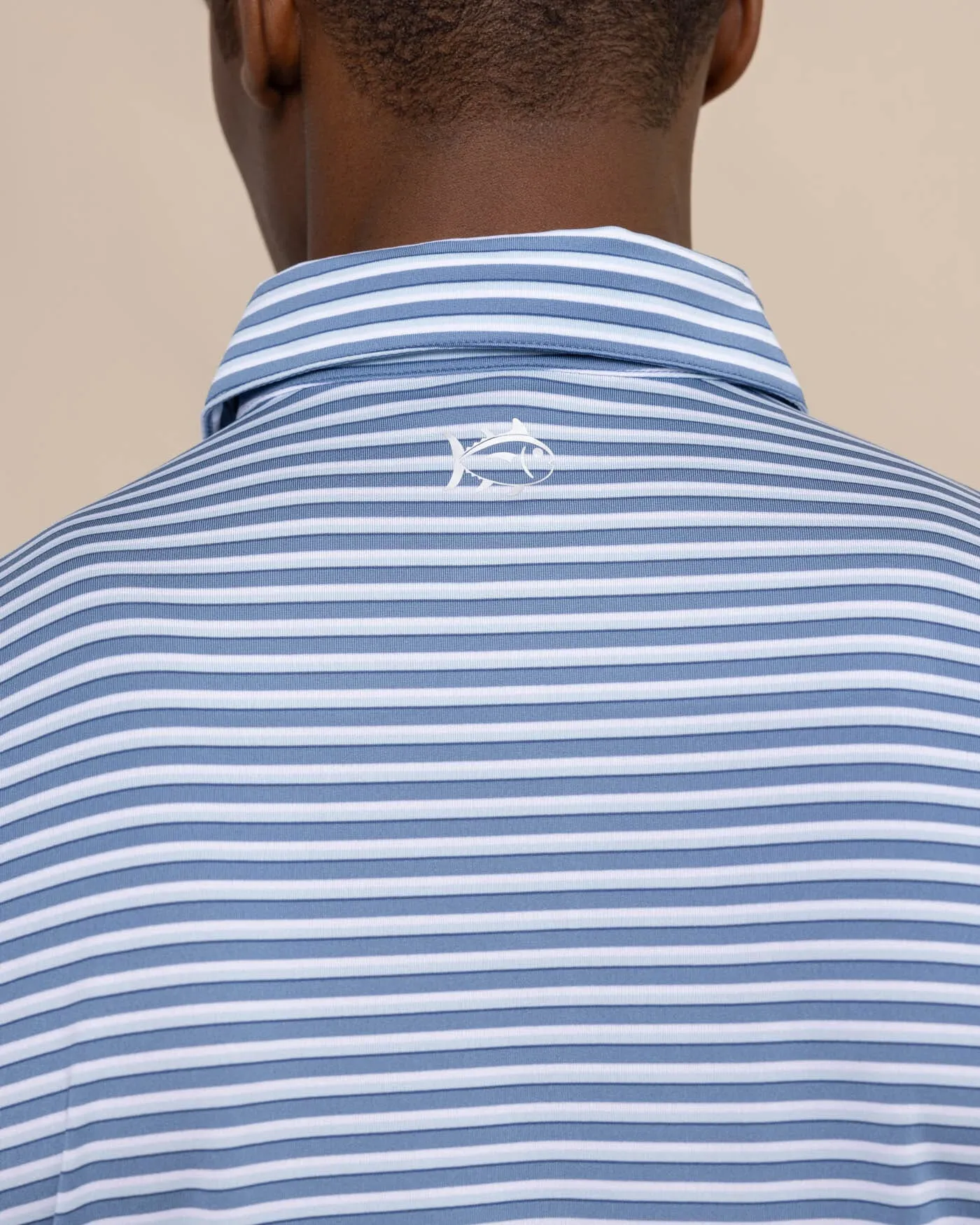 Driver Carova Stripe Polo Shirt