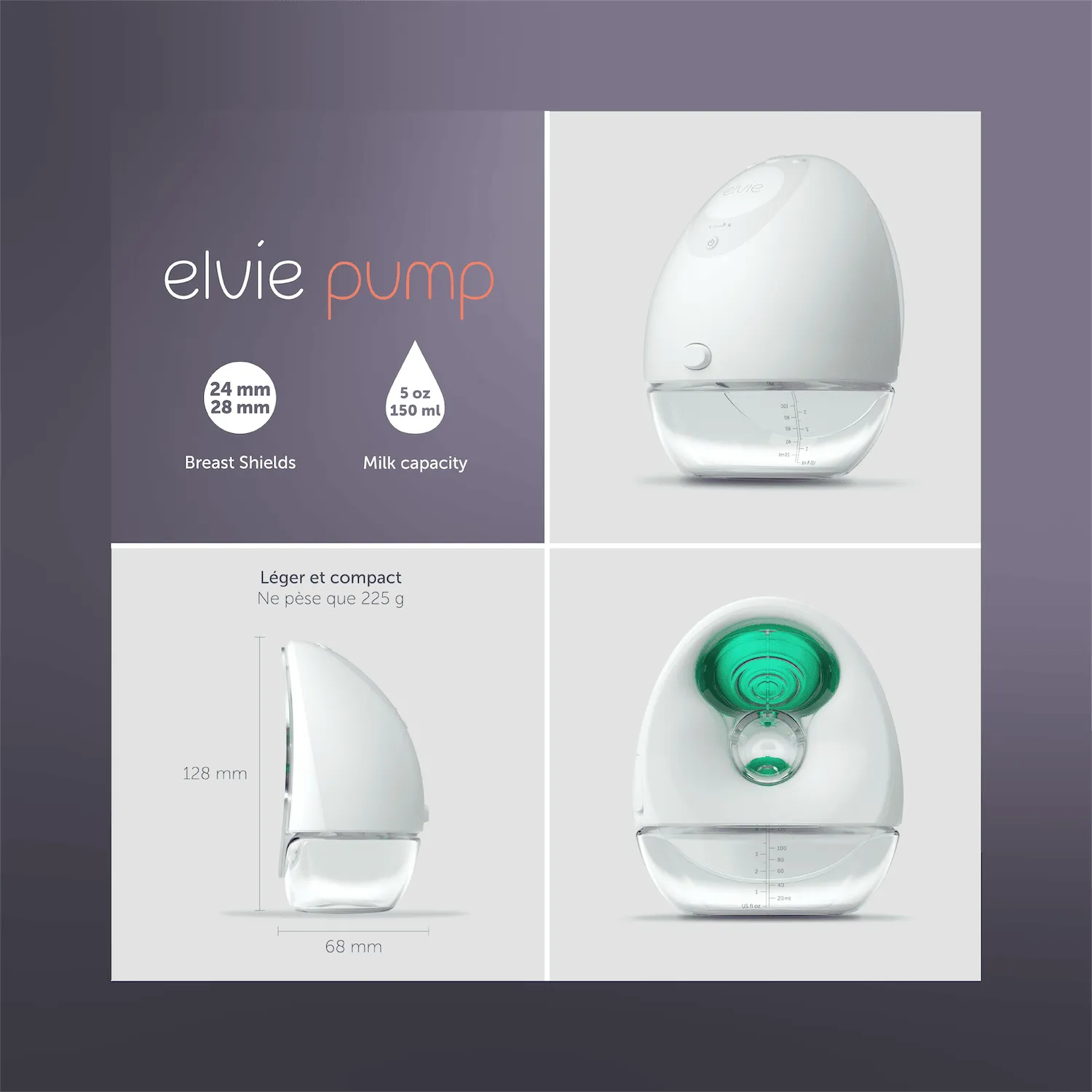 Elvie Pump - Tire-Lait Électrique Simple