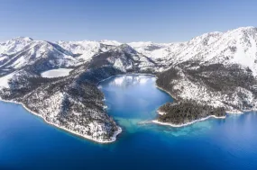 Emerald Bay Snowscape, Lake Tahoe