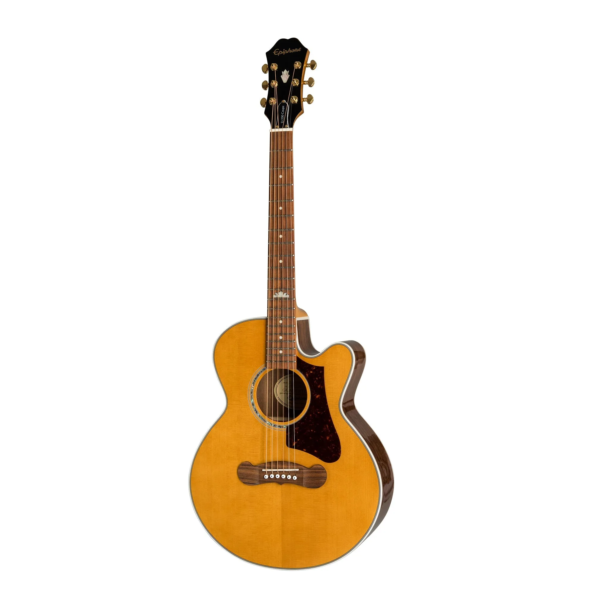 Epiphone EJ-200SCE Coupe Vintage Natural Acoustic Guitar