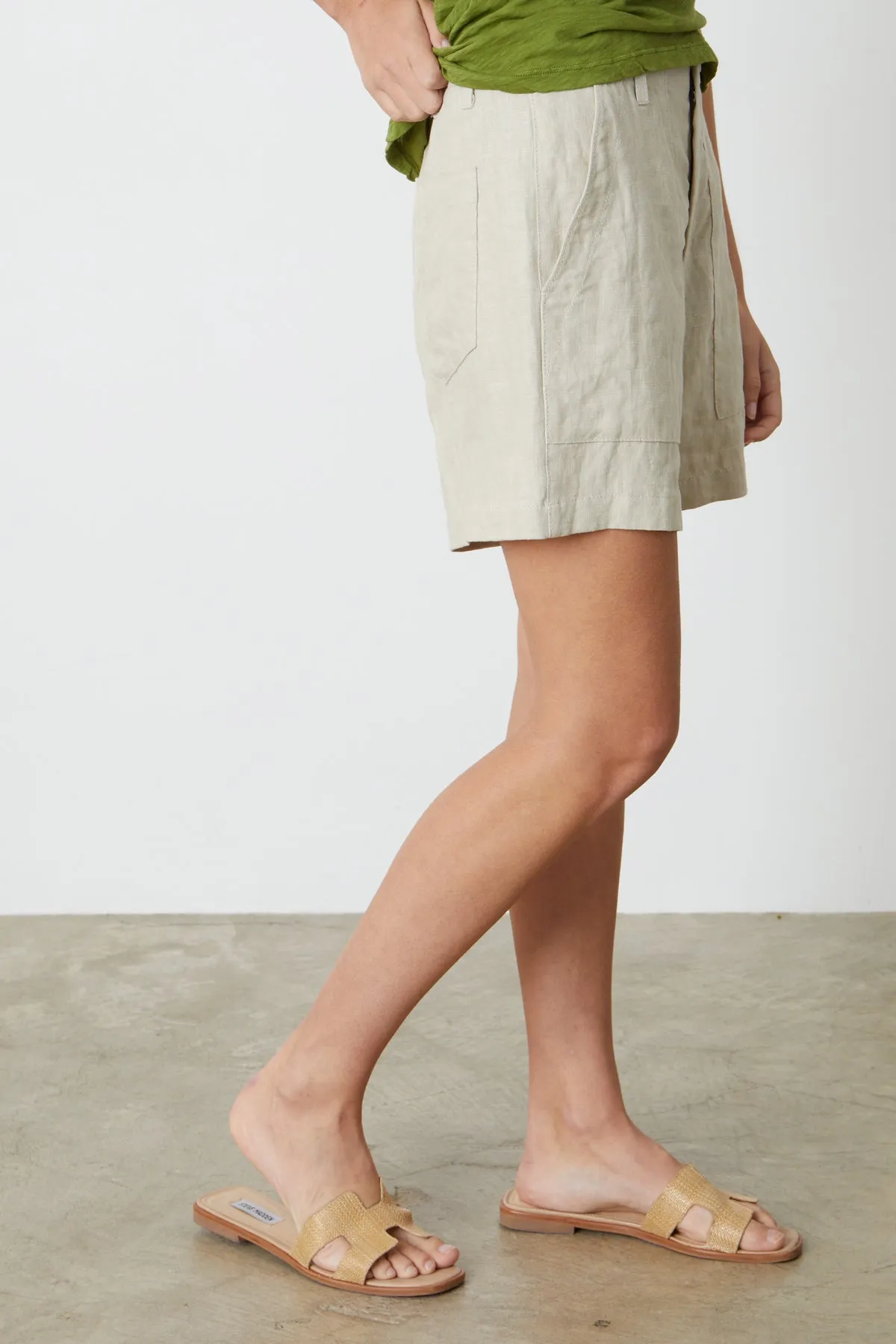 FALLON HEAVY LINEN SHORT