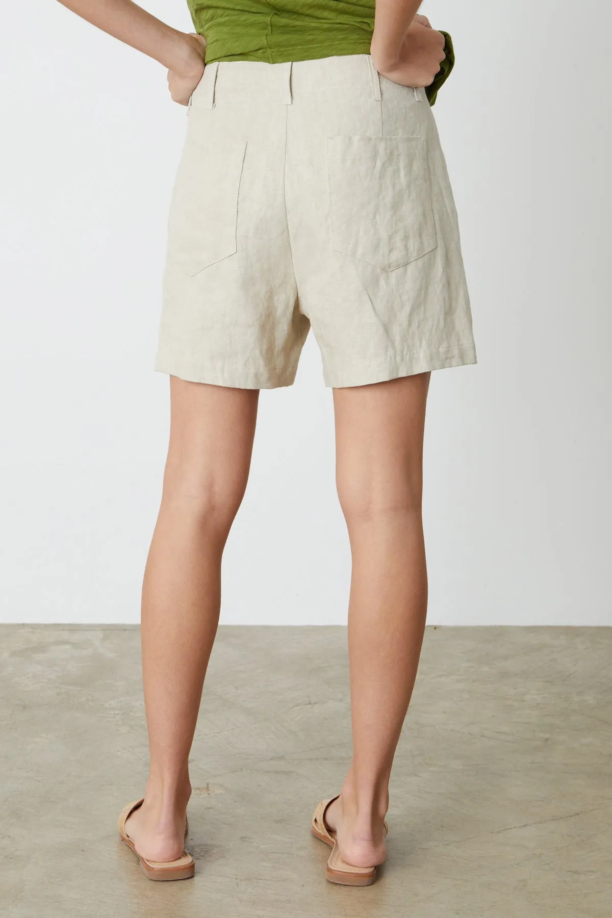 FALLON HEAVY LINEN SHORT