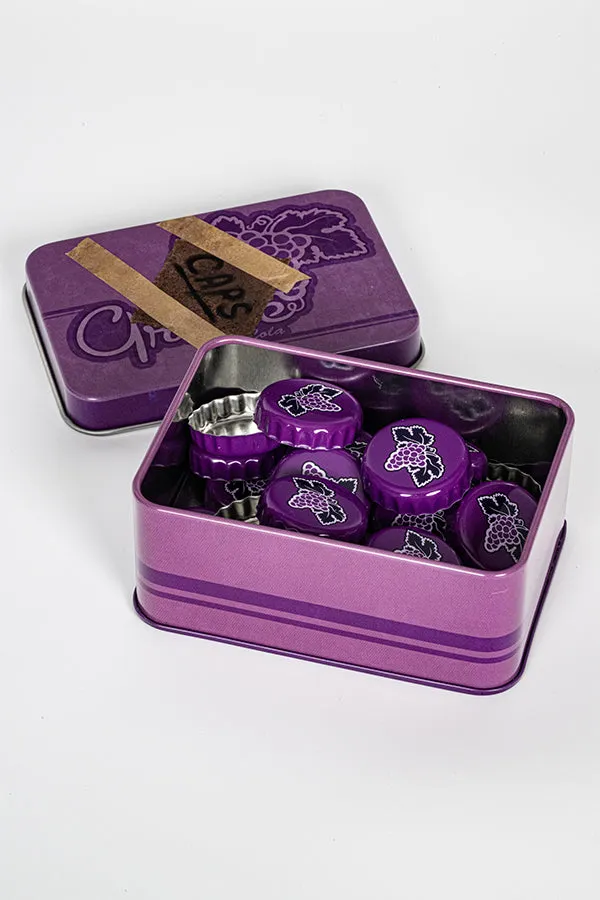 Fallout Bottle Cap Series Nuka Grape with Collectible Tin