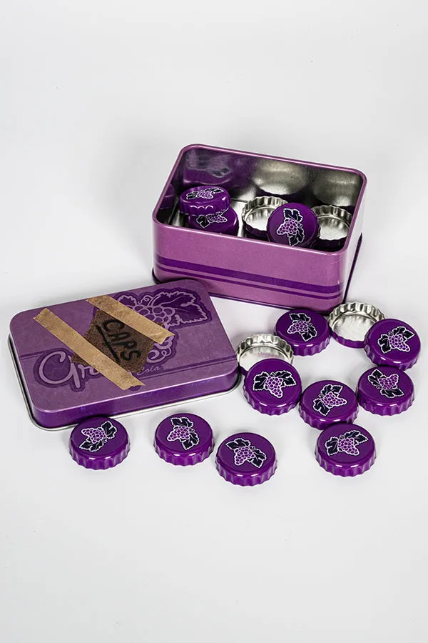 Fallout Bottle Cap Series Nuka Grape with Collectible Tin