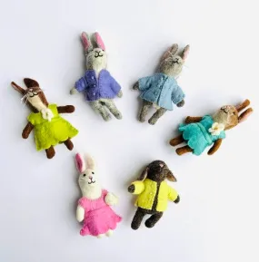 Felt Finger Puppets -BUNNY