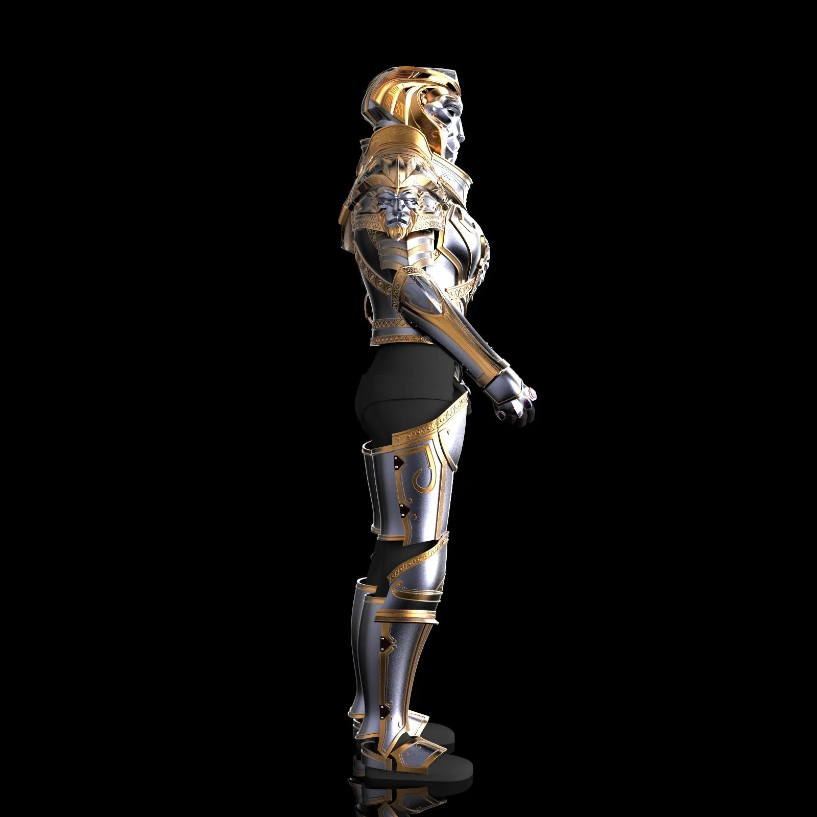 Female Anduin Wrynn stl