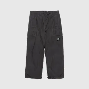 FLATT NYLON  OVERSIZED CARGO PANTS