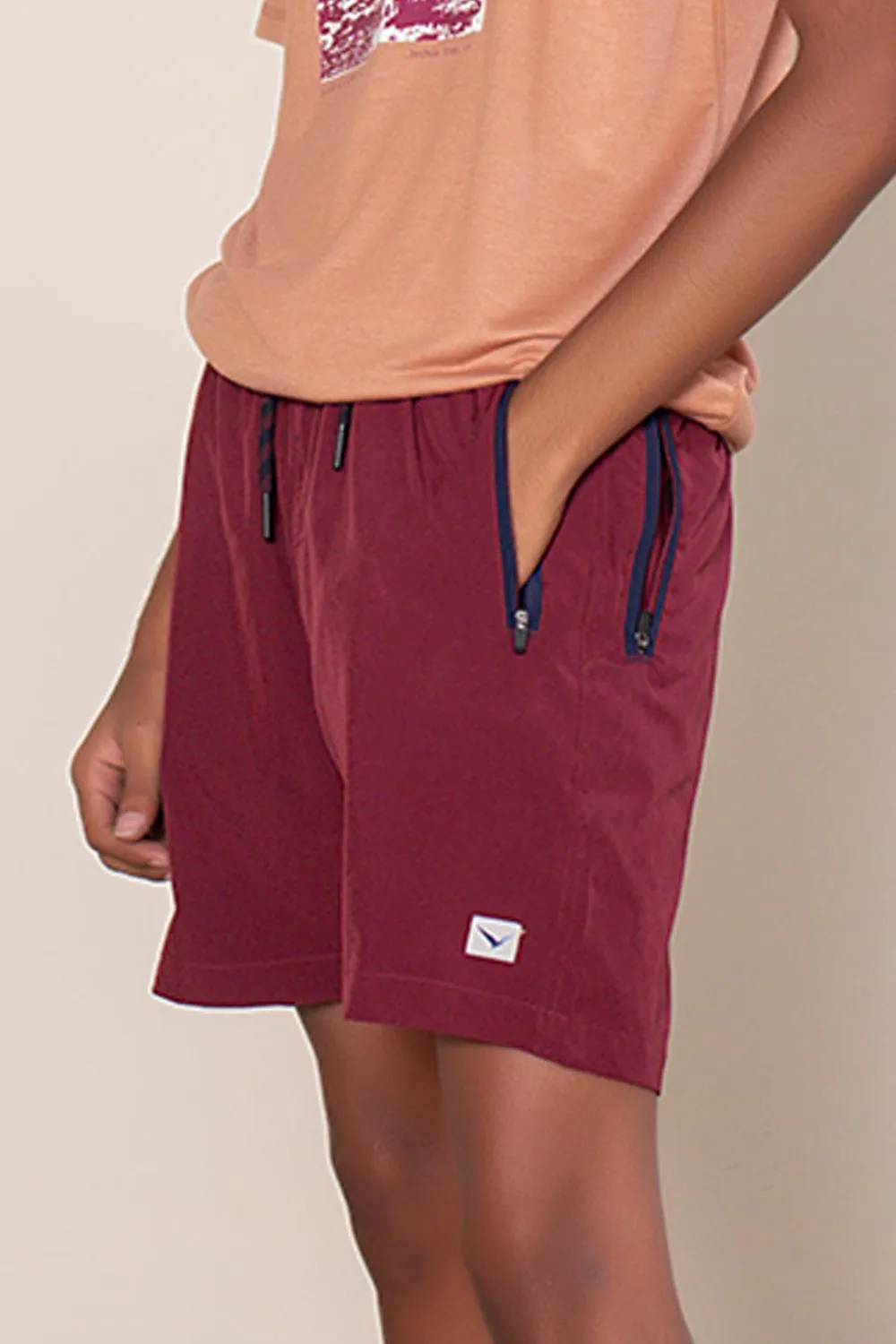 Flight Shorts Maroon 2.0