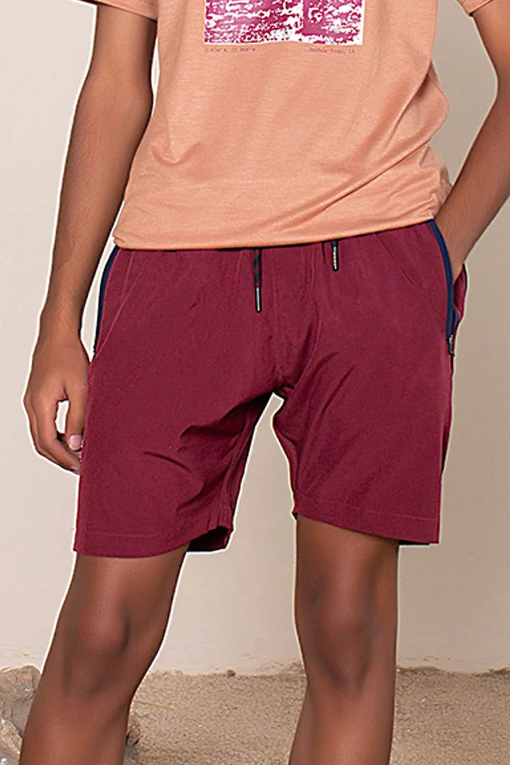 Flight Shorts Maroon 2.0