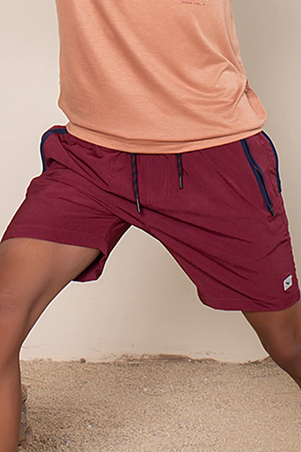 Flight Shorts Maroon 2.0